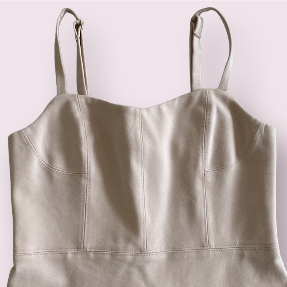 Aritzia Babaton Honeywell Bustier Mini Dress in Pink Modest Size 8 - Picture 9 of 16